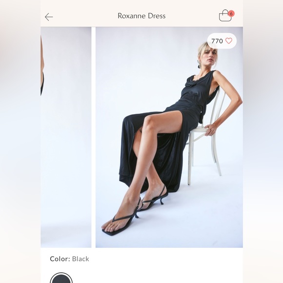 Free People Dresses & Skirts - Free People Roxanne Dress in Black